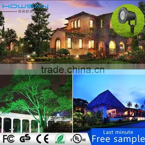 Laser Christmas Projector Lights for Outdoor Landscaping With Red and Green Light and Remote Control, IP65 Optional AC Adaptor thumbnail-3