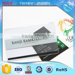 MDC31 13.56mhz Rfid Pvc 1K S50 Transparent Nfc Card thumbnail-4