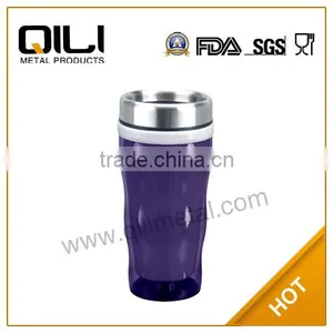 Double Walled BPA Free Plastic Thermal Cup thumbnail-1