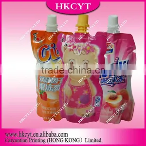 Liquid Spout Bags/ Stand up Pouch for Juice/ Baby Food Pouch thumbnail-1