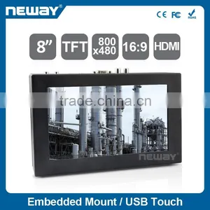 7" Open Frame Lcd Monitor With VGA/AV/HD/USB Input thumbnail-1