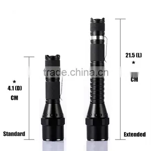 (130212) Military Level/Tactical/Led Flashlight Police With 18650 Battery thumbnail-4