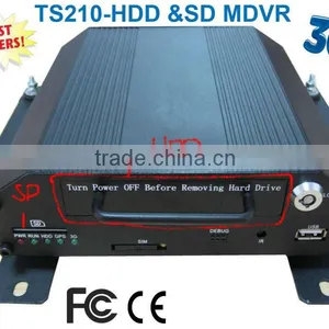 Recommended 3G Type HDD & SD Memory 4,8 Channel Bus DVR Solution thumbnail-1