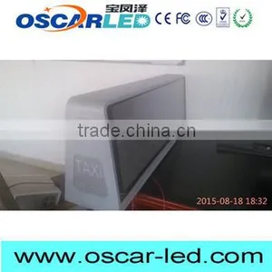 Double Side Taxi Led Sign Oscarled Car Roof thumbnail-6
