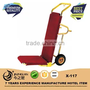 Heavy Load Capacity Hand Trolley,foldable Hotel Baggage Trolley(X-117) thumbnail-1