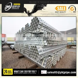 Hot Selling Galvanized Steel Pipe Thread Ends and With Coupling thumbnail-1