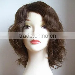 Full Lace Curly Long or Short Human Hair Wigs for Black Female thumbnail-3