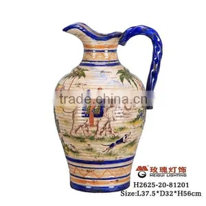 Elephant Porcelain Vase thumbnail-1