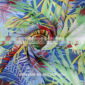 75D Chiffon Fabric for Clothing Textile Printed Floral Chiffon Fabric thumbnail-3