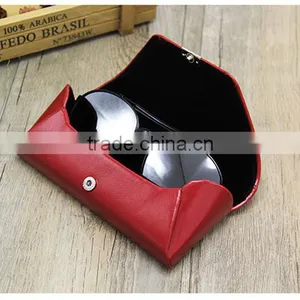 High Grade Korea Cute Soft Leather Eyeglass Case for Myopia Glasses thumbnail-3
