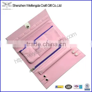 Exquisite Fashion PU Leather Jewelry Roll Wallet thumbnail-3