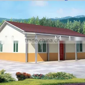 Foam Cement Panel Prefabricated House for Low Income Family thumbnail-1