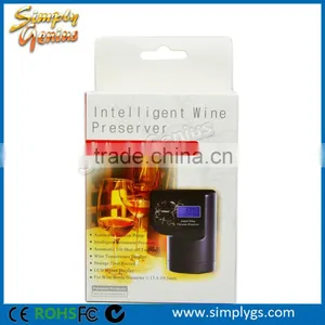 (Exclusive) Smart Automatic Wine Bottle Saver Cork Vacuum Preserver Stopper thumbnail-6