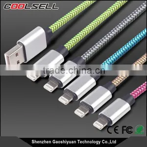 Classical Braided MFi Usb Cable MFi Certified Charging and Syncing Usb Data Cable for IPhone 6s thumbnail-1