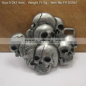 Decorative Two Prong Logo Name Plate Belt Buckles Custom Belt Buckle Belt Buckle With Rhinestones thumbnail-6