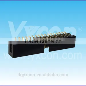 Pitch 2.54mm SMT Black Box Header Connector thumbnail-2
