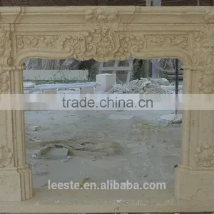 China High Quality Luxury Natural Stone Fireplaces thumbnail-3