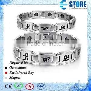 Chain Stainless Steel Bracelet Magnetic Bracelet Scalar Energy Bracelet 2015 thumbnail-1