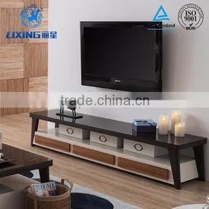 Special Design 3 Drawers Wooden TV Table thumbnail-3