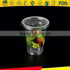Large Plastic Tea Cups/plastic Fruit Cup/plastic Cups for Sale thumbnail-5