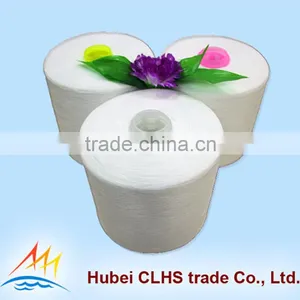 50s/2 Polyester Spun Yarn for T-shirt Thin Fabric Sanding Silk thumbnail-1