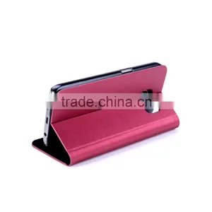 Guangzhou Manufacturer PU Leather Book Folio Phone Case for Samsung Galaxy S7 thumbnail-6