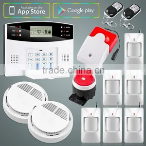 YL-M2B Superior LCD Display With Time Clock Wireless GSM Home Security Alarm System thumbnail-1