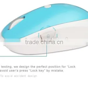 2015 Newest Wireless Optical Mouse With Mute Function and Show Desktop Function thumbnail-3