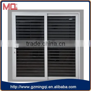 PVC Sliding Tempered Glass Balcony Door Design thumbnail-5