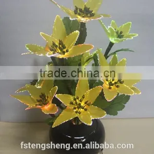 LED Optical Fiber Optic Color Changing Flower Light for Occasion thumbnail-2
