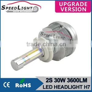 Hot 60W 7200LM High Power LED Car Headlight Kit For H4 H7 H8 H9 H13 H16 9004 9007 5202 thumbnail-1