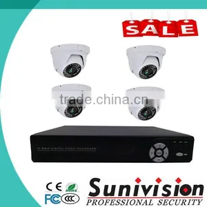 2016 HOT 4ch DVR Kit CCTV DVR System Security Camera Kit thumbnail-1
