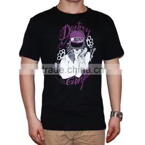 Soft Cotton Silk Screen Print T-shirt thumbnail-2