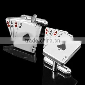 Playing Cards Cufflinks Wholesale & Retail Aigner Cufflinks thumbnail-1
