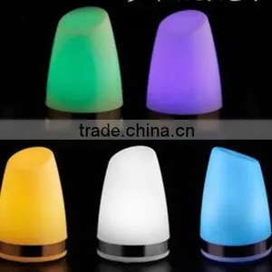 Rechargable Battery Operated Wedding Party Night Club Bar Glowing Light up Colorful Rechargable Led Table Lamp thumbnail-6
