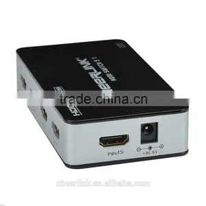 5x1 Hdmi Switch 501 Hdmi V1.4 With Ultra hd 2160p and 3d / Remote Control -black thumbnail-3