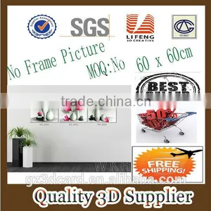 New Material PET 1.5mm No Frame Picture Excellent Quality 3d Pictures of Beauty Girls thumbnail-1