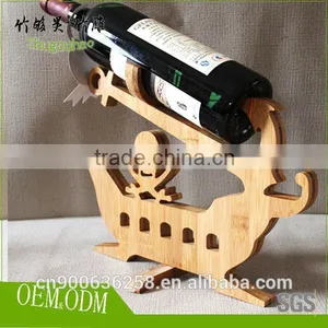 China Direct Home Storage Accessories Wooden Wine Bottle Rack thumbnail-3