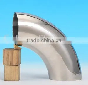 Wholesale Low Price High Quality Stainless Stee 90 Degree Clamped/welded Elbow thumbnail-3