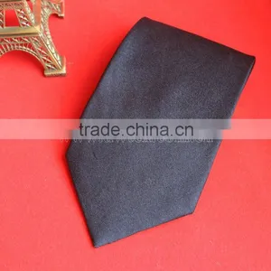100% Pure Silk Solid Color Neckties for Men thumbnail-1