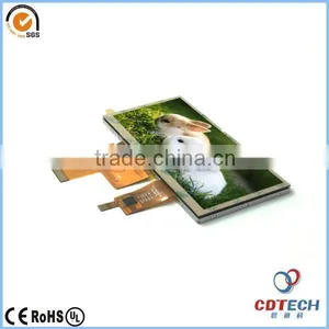 Higt Quanlity Tft Lcd 4.6 Inch WVGA 800*320 Small Size Lcd Solar Panel With PCAP thumbnail-1