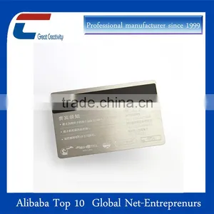 Luxury Custom Printing Metal Magnetic Membership Cards thumbnail-1