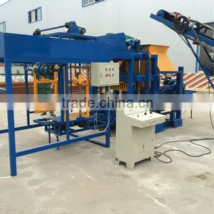 Hollow Block Machine Production of Paving Slabs Qt4-25,brick Making Machine thumbnail-2