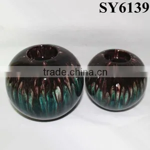 Small Cheap Ceramic Candle Holder Wholesale thumbnail-1