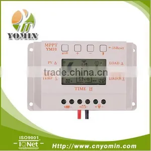 YM10 PWM Solar Charge Controller LCD DisplayTemperature Compensate PWM Solar Panel Charge Controller thumbnail-1
