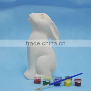 FENCY TOYS CHILDREN DIY PAINT CERAMIC RABBIT thumbnail-2