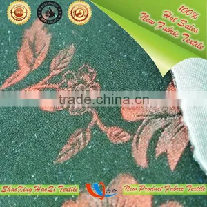 Fabric Textile New Product 2015 China Shaoxing Factory Wholesale Knit Scuba Fabric 3d Print Emboss thumbnail-1