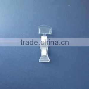 Plastic Sign Holders or Plastic Display Price Card Sign Holder or Small Price Tag Sign Holder for Shelves thumbnail-1
