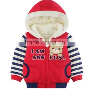 2015 Wholesale Fancy Baby Winter Hooded Jacket thumbnail-2