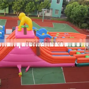 Giant Newest Cheap Inflatable Obstacle Course for Sale thumbnail-5
